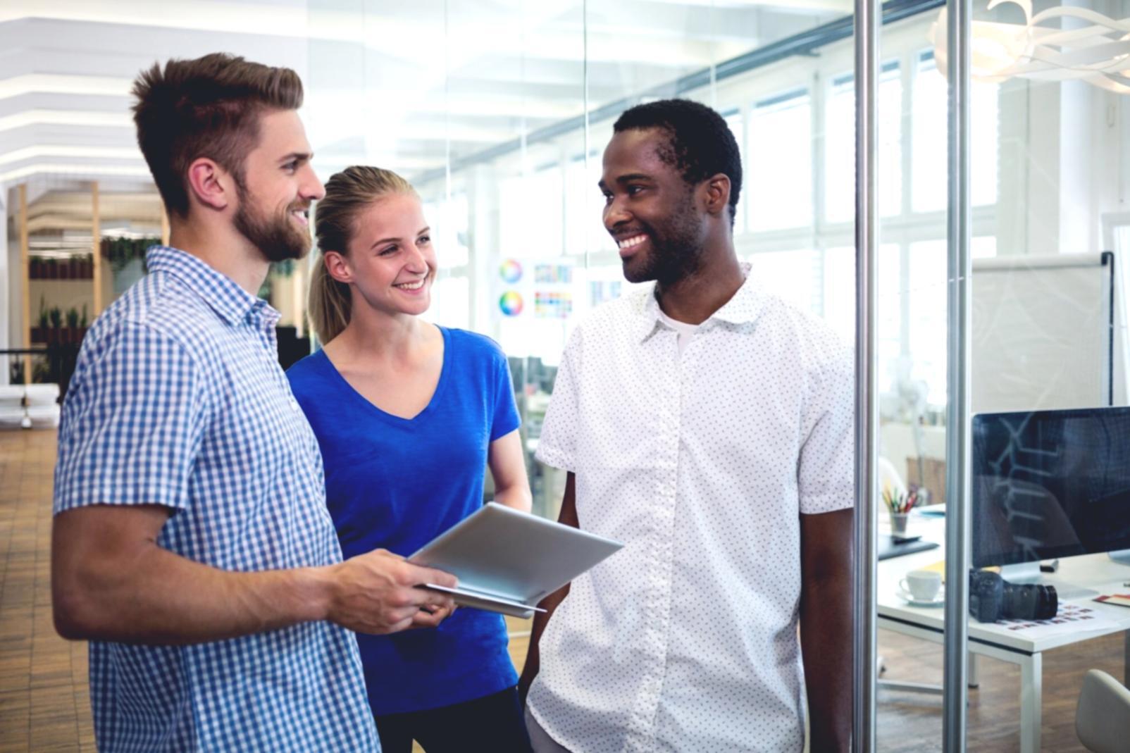 Teilnehmer bei einem Finanz-Webinar